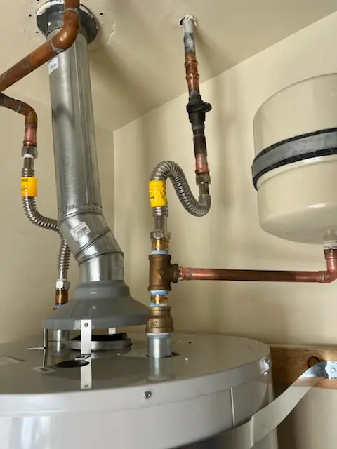 Water heater installation and plumbing repair in Newfield Heights